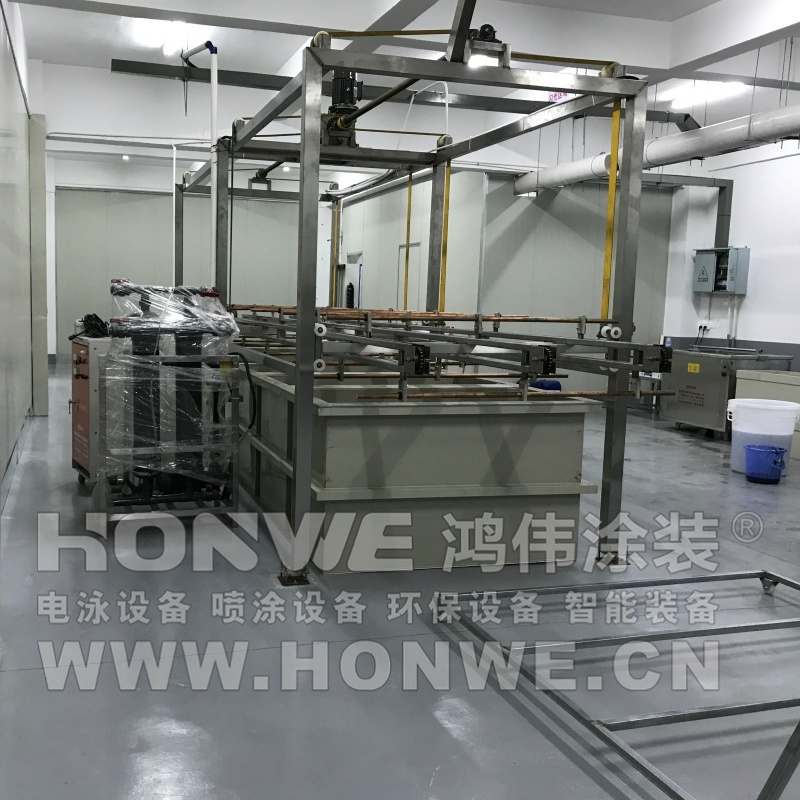 龙门电泳过水线