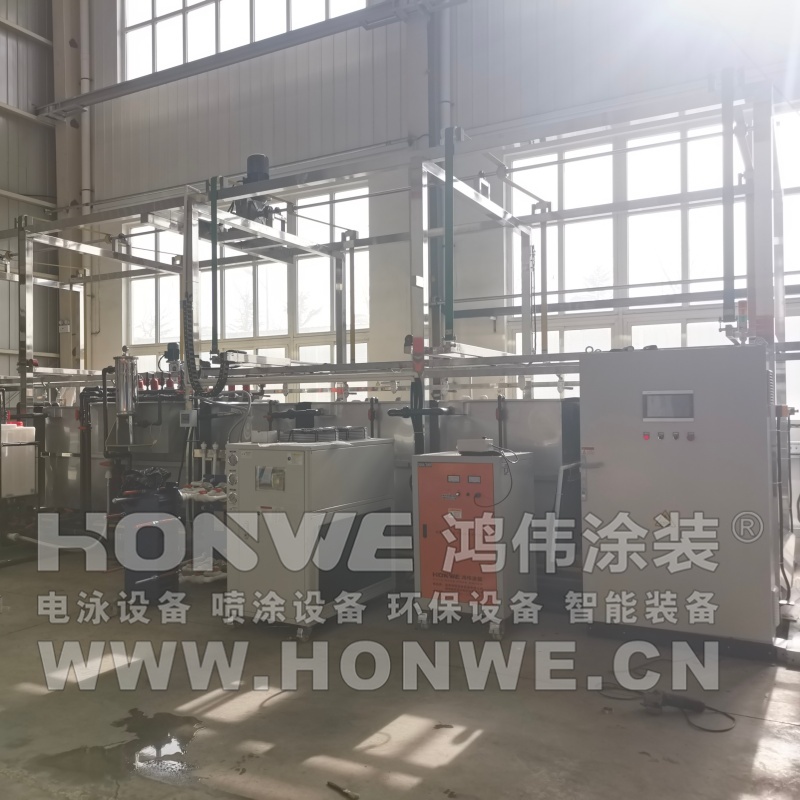 环型垂直电泳线
