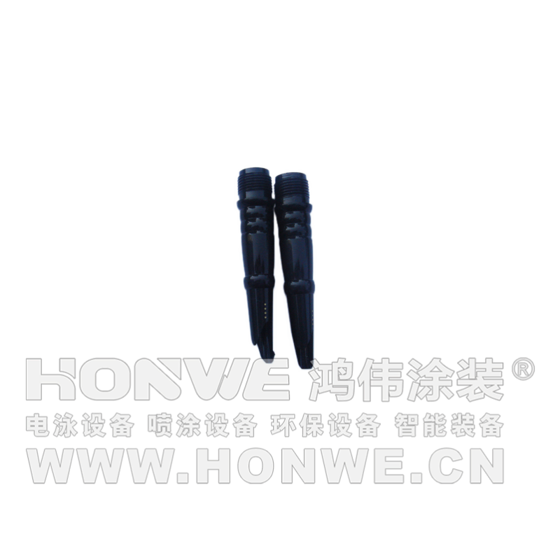 电泳黑色亮光文具配件