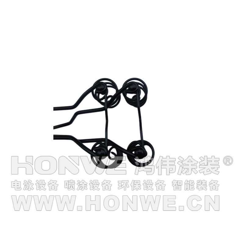 电泳黑色自行车配件